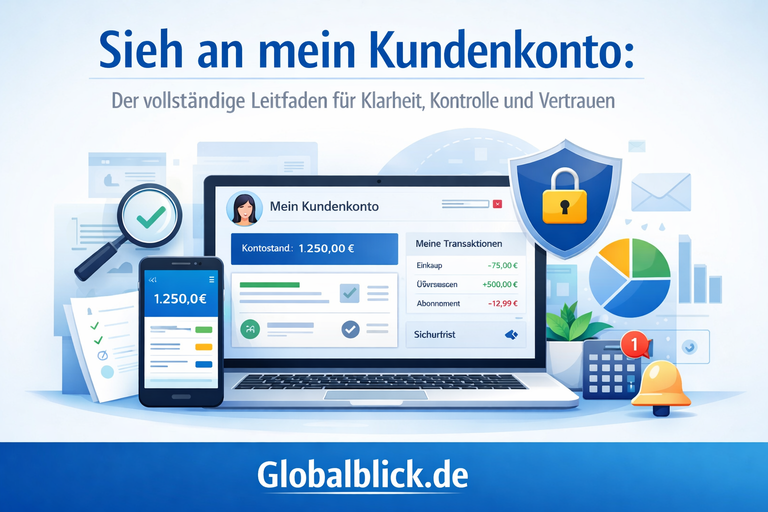Sieh an mein Kundenkonto: Der vollständige Leitfaden für Klarheit, Kontrolle und Vertrauen