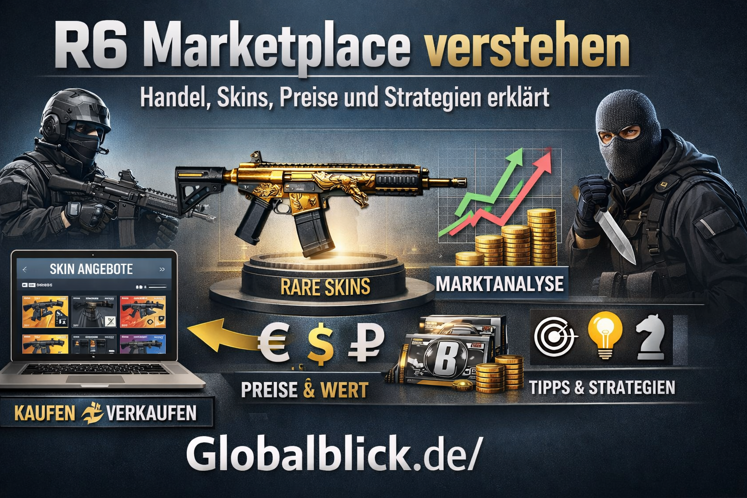 R6 Marketplace verstehen: Handel, Skins, Preise und Strategien erklärt