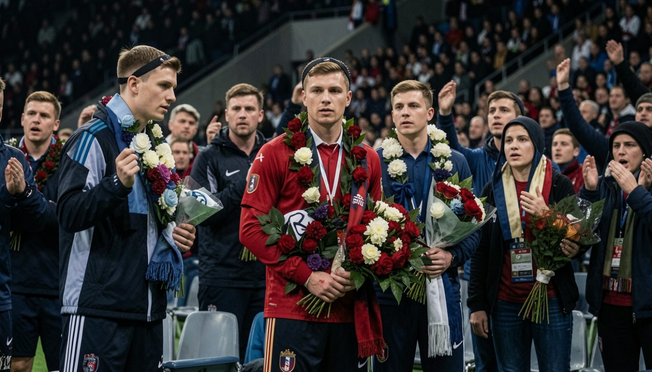 Warum tragen Spieler heute Trauerflor